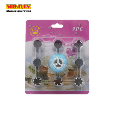 (MR.DIY) Piping Nozzle Set (9 pieces)