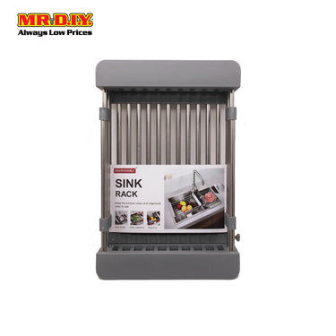 PINPINFAMILY Kitchen Retractable Rectangular Sink Rack Dish Drainer- HP01-272