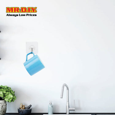 (MR.DIY) Adhesive Wall Hook With Flower Design (3 pcs)