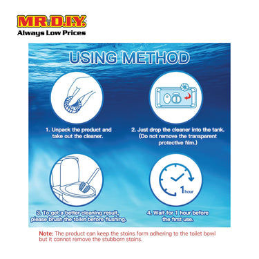 DOINN Toilet Bowl Cleaner 3pc