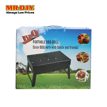 (MR.DIY) Portable Outdoor Camping Picnic Foldable BBQ Grill Stand (35cm x 27cm)