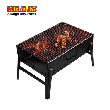 (MR.DIY) Portable Outdoor Camping Picnic Foldable BBQ Grill Stand (35cm x 27cm)