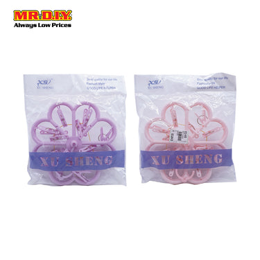 (MR.DIY) Xusheng PP Plastic Laundry Peg Hanger (10 Pegs)