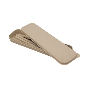 (MR.DIY) Plastic Cutlery Set - Beige XB0506