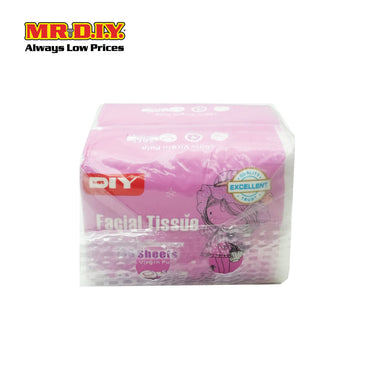 (MR.DIY) Facial Tissue 2 ply (2 packs)