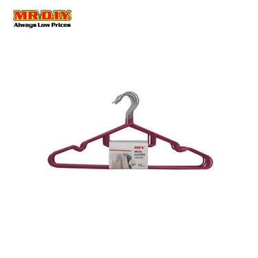 (MR.DIY) Metal Suit Clothes Hanger 10PCS MHS0274 -