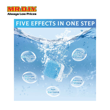 (MR.DIY) Antibacterical Washing Machine Cleaner 6.35 OZ (180g)