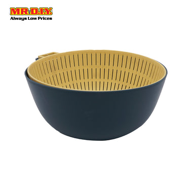 (MR.DIY) 2 in 1 Kitchen Plastic Mesh Strainer Drain Basket