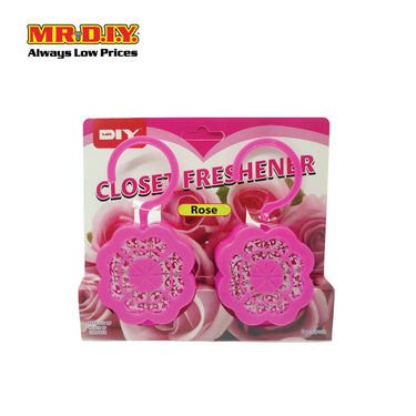 MR.DIY Hanging Air Freshner Rose - 2pcs