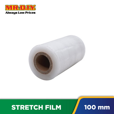 (MR.DIY) Transparent Stretch Film Mini Roll (100MM)