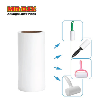(MR.DIY) Refill Sticker Lint Roller Hair Dust Pet Fur Removal (3pcs)