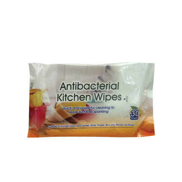 (MR.DIY) Disposable Kitchen Wet Wipes Lemon (30's)