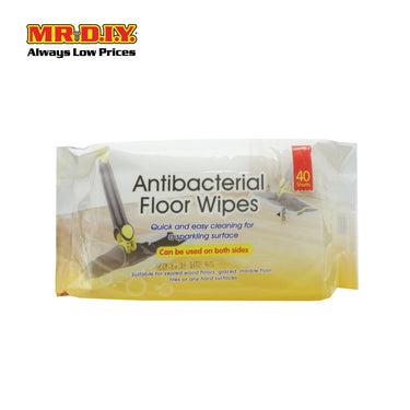 (MR.DIY) Disposable Antibacterial Cleaning Floor Tissue Wipes (40'S)