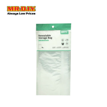 (MR.DIY) Resealable Storage Bag 6pcs (W30.5cm x L45.7cm)