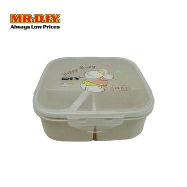 (MR.DIY) Lunch Box (17.5x17.5x7cm)