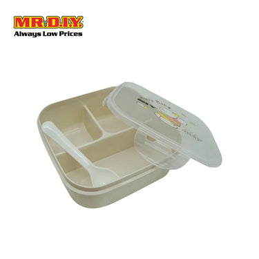 (MR.DIY) Lunch Box (17.5x17.5x7cm)