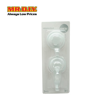 (MR.DIY) Adhesive Hook (2 pcs)