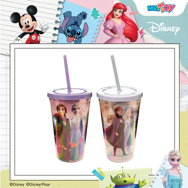 DISNEY Frozen Tumbler With Straw 450ml