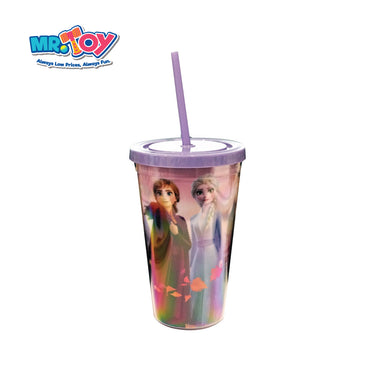 DISNEY Frozen Tumbler With Straw 450ml