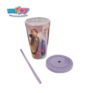 DISNEY Frozen Tumbler With Straw 450ml