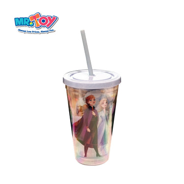 DISNEY Frozen Tumbler With Straw 450ml