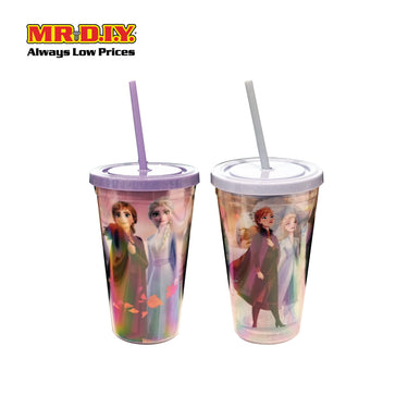 Disney Frozen Tumbler With Straw 450ml