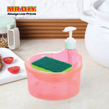 (MR.DIY) Soap dispenser and sponge holder 2 in 1