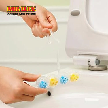 MR.DIY Hanging Toilet Bowl Cleaner Gel Lemon (5pcs)