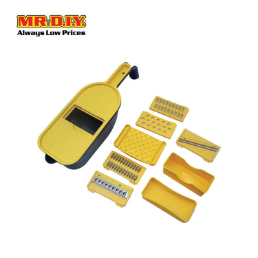 (MR.DIY) Multi-Function Fruits Vegetables Grater Slicer With Bowl (28.5 x 10.5 x 5cm)