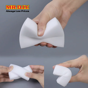 (MR.DIY) Melamine Sponge (4pcs) (11.4x7x3.8cm)