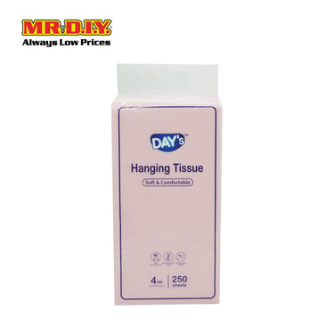 DAY'S 4Ply Hanging Tissue  (250 Sheets)