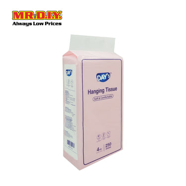 DAY'S 4Ply Hanging Tissue  (250 Sheets)