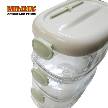 (MR.DIY) 3 Layer Food Container