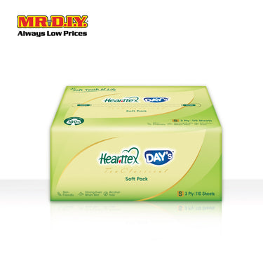 HEARTTEX x DAY'S Soft Packs 3 PLY 110S X 6 (19cm x 13.2cm)