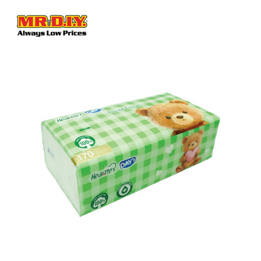 HEARTTEX x DAY'S Facial Tissue 2 PLY 170S (19cm x 18.3cm)