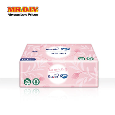 HEARTTEX x DAY'S Soft Packs 2 PLY 170S X 4 (19cm x 18.3cm)