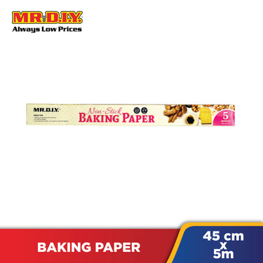 (MR.DIY) Non-Stick Baking Paper (45cm x 5m)