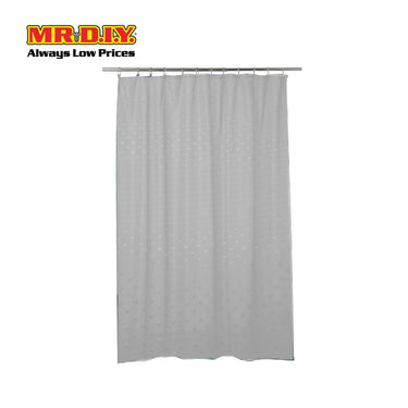 (MR.DIY) Shower Curtain  (180cm x 180cm)