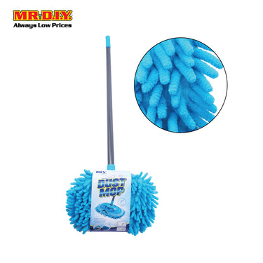 (MR.DIY) Premium Dual Function Car Washing Rotating Chenille Microfiber Dust Mop