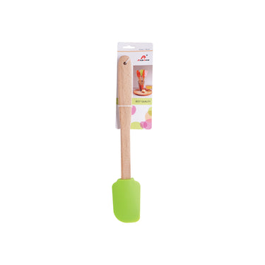 (MR.DIY) AIDAOU Wooden Handle Silicone Spatula (29cm)