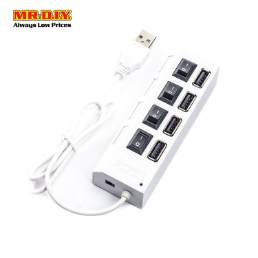 USB Hub 4-On/Off 2.0