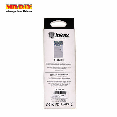 INKAX iPhone Lightning Connector Charging Cable