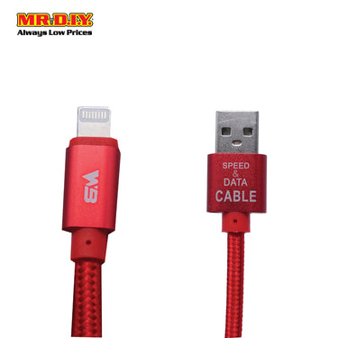 WB Fast Charging Lightning Data Cable 3-metre