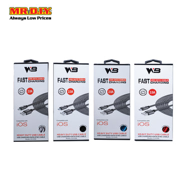 WB Fast Charging Lightning Data Cable 3-metre
