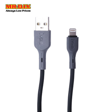IVON Anti-Knotted iOS USB Fast Charging Data Cable 2.4A (1000mm)