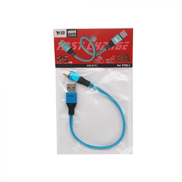 Usb Cable -Typec Wb-B701 25Cm
