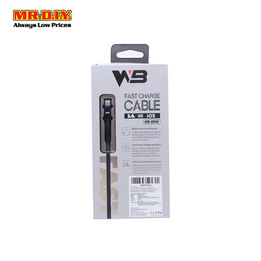 WB Fast Charge Cable 2.4A Type C (2m)