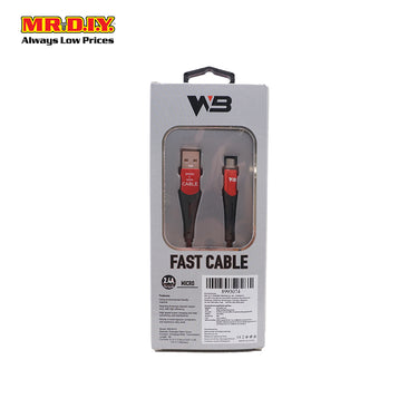 WB Fast Charging Micro-USB Data Cable 2.4A (1m)