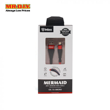 INKAX Anti-Bending Data Cable 2.1A (1M)