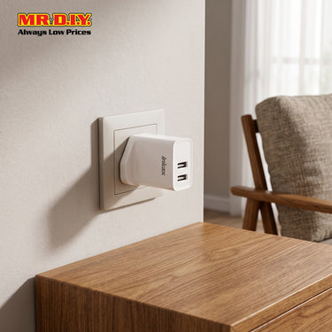 (MR.DIY) 18W 3.4A Type-C Fast Charger Set With Adapter